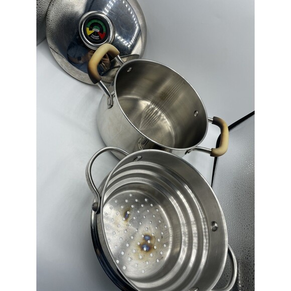 IL MULINO New York Stainless Steam Cooking Pot Size? With Thermo Control Lid bsh - Picture 10 of 16